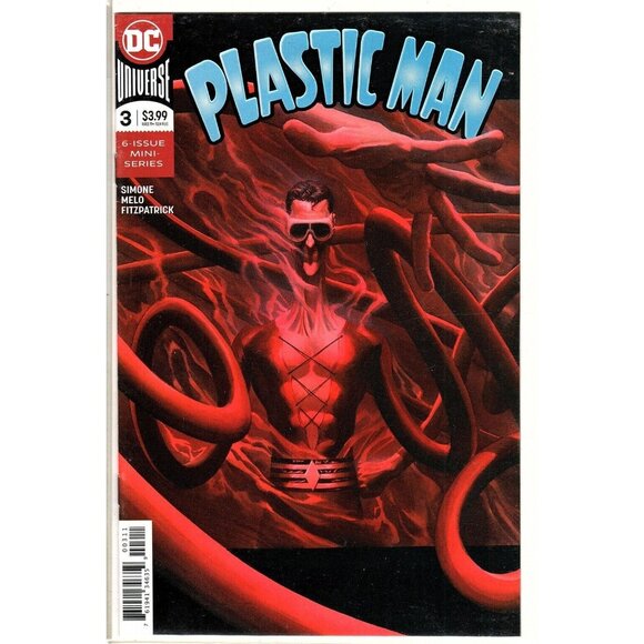 Plastic Man Issue 3 of 6 in Mini Series Comic Book Near Mint - Picture 1 of 1